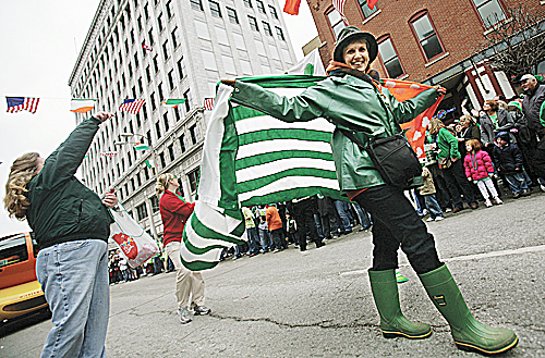 St. Patrick's Parade flag